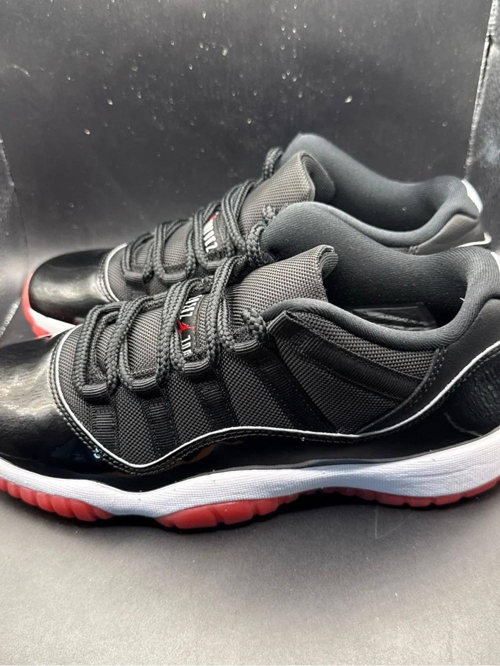 Size 7Y - Air Jordan Low GS Bred 2025, FV5121-006, Clean With Box